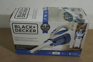 lot 149 image: Black and Decker Cordless Lithium Ion Hand Vacuum