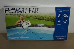 lot 150 image: NEW Bestway Flowclear Pool Maintenance Kit