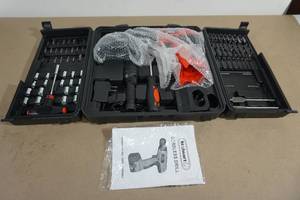 lot 181 image: Stalwart Cordless Drill with Bit and Tool Set
