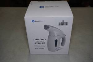 lot 210 image: NEW BrookLine Portable Garment Steamer