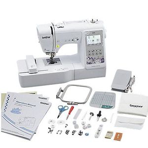 lot 44 image: NEW Brother SE600 Sewing and Embroidery Machine