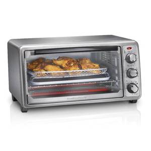 lot 114 image: NEW Hamilton Beach Sure-Crisp Air Fryer Toaster Oven