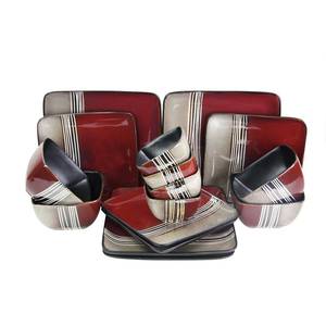 lot 173 image: Elama Downtown Loft Stoneware Dinnerware - Missing Pieces