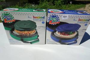 lot 63 image: NEW Anchor Hocking Insulated Food Carrier Sets