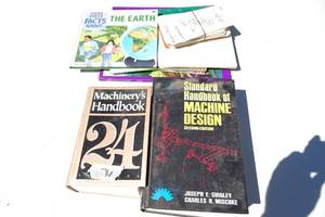 lot 76 image: Machinist Books - Handbook 24th Edition - and Childrens Books
