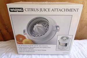 lot 78 image: Waring Citrus Juice Attachment