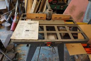 lot 14 image: Sears Craftsman Wood Shaper with Stand