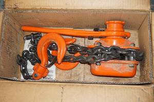 lot 32 image: Duff Lynx LSB-6000 3 Ton Steel Body Lever HoistPuller