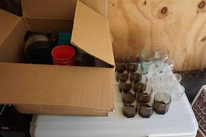lot 94 image: Assorted Glassware and Drinking Cups