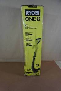 lot 24 image: Ryobi 10 18V Cordless String TrimmerEdger