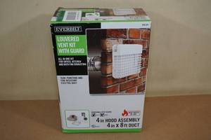 lot 30 image: Everbilt Vent Kit with Guard -Dryer, Kitchen or Bath Fan