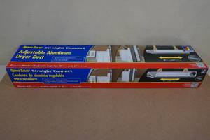lot 31 image: Space Saver Adjustable Aluminum Dryer Duct