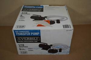 lot 56 image: Everbilt Portable Water Removal Pump