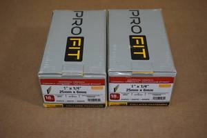 lot 65 image: ProFit Narrow Crown Staples -1 x 14 18ga