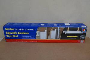 lot 74 image: Space Saver Adjustable Aluminum Dryer Duct