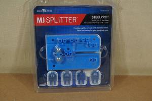lot 118 image: NEW MJ Splitter Steelpro Table Saw Jig System