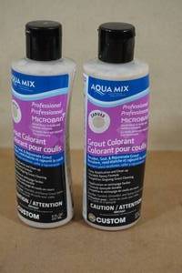 lot 120 image: Aqua Mix Grout Colorant -Canvas