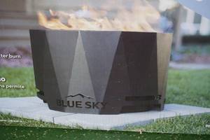 lot 137 image: NEW Blue Sky The Peak Smokeless Patio Fire Pit
