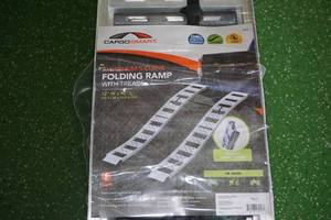 lot 146 image: Cargo Smart Aluminum S-Curve Folding Ramp with Treds