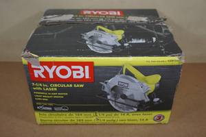 lot 169 image: Ryobi 7-14 Circular Saw with Laser