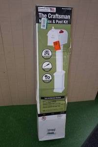 lot 172 image: The Craftsman Mailbox and Post Kit