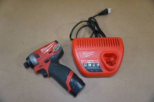 lot 184 image: Milwaukee M12 Fuel Brushless Cordless Impact Driver - 12v