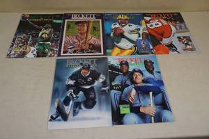 lot 15 image: Beckett Card Price Guides - Favre, Gretzky, Kemp, Lindros