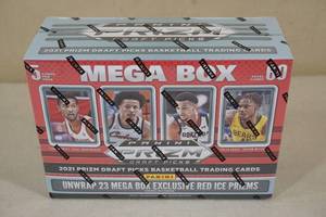 lot 24 image: 2021 Panini Prizm Draft Picks MEGA Box of Basketball Card Packs