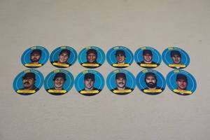 lot 103 image: Master Bread Minnesota Twins Cards - Kirby, Hrbek, Bert, Gaetti, Viola