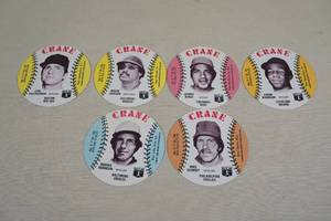 lot 104 image: Crane Baseball Cards - Yastrzemski, Reggie, Robinson, Bench, Schmidt
