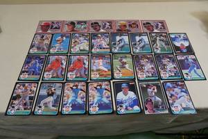 lot 135 image: Large Format Donruss Baseball Cards - Mid 1980s