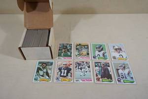 lot 140 image: 1982 Topps Football Cards - Manning, White, Theismann, Kramer