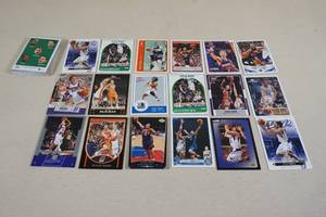 lot 147 image: Steve Nash Basketball Cards