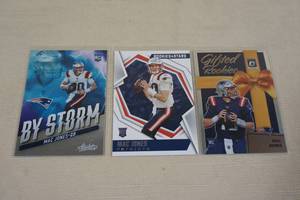 lot 160 image: Mac Jones Rookie Football Cards - Absolute, Optic Gifted