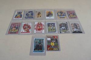 lot 164 image: Rookie Football Cards - Harris, Sermon, Williams, Smith, Etienne