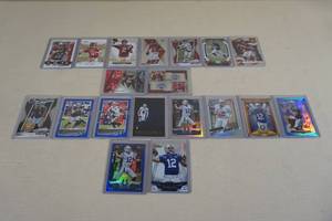 lot 172 image: Football Cards - Andrew Luck, Derek Carr, Matt Ryan - Some Rookies