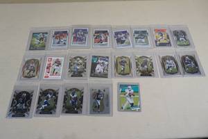 lot 100 image: Rookie Football Cards - Higgins, Tua, Jonathan Taylor