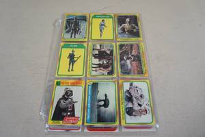 lot 219 image: Binder Pages of Star Wars Cards