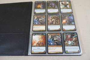 lot 221 image: Binder of World of Warcraft Cards