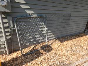 Chain Link Garden Gate Section