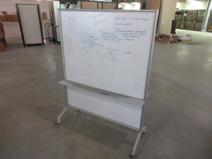 lot 141A image: EGAN EVS ROLLING WHITE BOARD