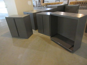 lot 184A image: HERMAN MILLER MERIDIAN BOOKCASE AND STORAGE CABINETS