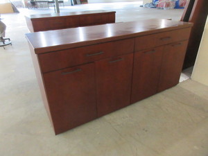lot 138A image: NATIONAL FURNITURE STORAGE CREDENZA