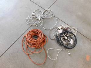 lot 75 image: Assorted Extension Cord Lot