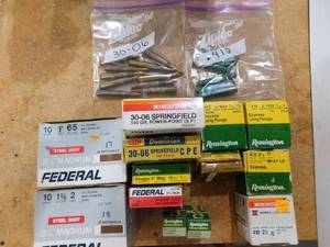 lot 108 image: Gun Ammo Lot - Shotgun Shells, Bullets - Good Mix