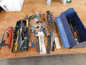 lot 184 image: Tool Box Loaded with Tools