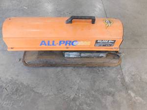 lot 194 image: All-Pro 60,000 Torpedo heater
