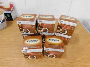 lot 241 image: (8) 4x4 Post Anchor - Primus - Kit - Black and Galvanized Fasteners