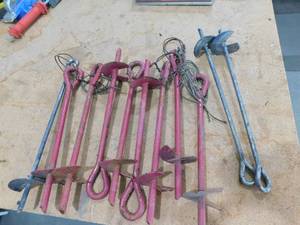 lot 246 image: (11) Earth Anchors