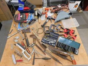 lot 262 image: Assorted lot of Tools.